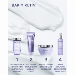 Bain Lumiere - İşlem Görmüş ve Röfleli Saçlar için Parlaklık Veren Saç Banyosu