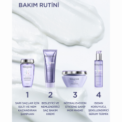 Cicaplasme Sarı Saçlar için Isıya Karşı Koruyucu Saç Bakım Serumu