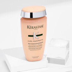 Bain Hydratation Douceur Kıvırcık Saçlar için Besleyici Saç Banyosu