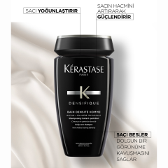 Bain Densite Homme Erkekler için Yoğunluk Kazandıran Saç Banyosu