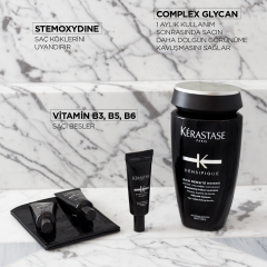 Bain Densite Homme Erkekler için Yoğunluk Kazandıran Saç Banyosu