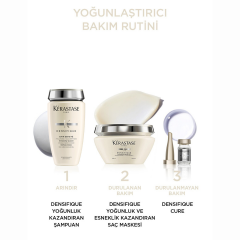 Cure Densifique Unisex için Yoğunluk ve Dolgunluk Veren Saç Bakım Kürü