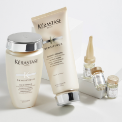 Cure Densifique Unisex için Yoğunluk ve Dolgunluk Veren Saç Bakım Kürü
