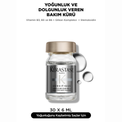 Cure Densifique Unisex için Yoğunluk ve Dolgunluk Veren Saç Bakım Kürü