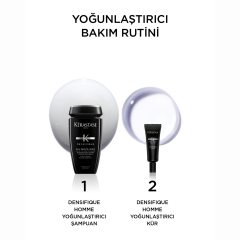 Cure Densifique Homme Erkekler için Yoğunlaştırıcı Saç Bakım Kürü