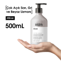 Silver Çok Açık Sarı, Gri ve Beyaz Saçlar için Renk Dengeleyici Mor Şampuan 500 ml